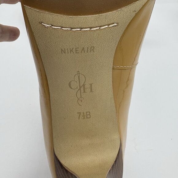 Cole Haan Heels Womens Size 7.5 B Air Lainey Peep Toe Pumps G3 - Picture 11 of 11